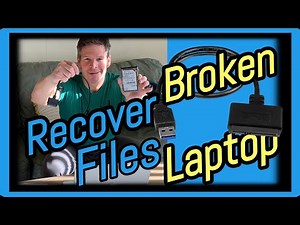 Recover Files From Your Broken Laptop Like This!