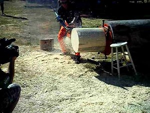 ECHO CS8000 80cc NOS HotSaw Run by Don Walker