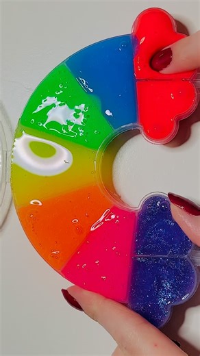 Isabella slime on Instagram: "Slime ASMR #slime #asmr #slimepoking #isabellaslime #explorepage #slimeasmr #explorepage #fyp #rainbowslime"