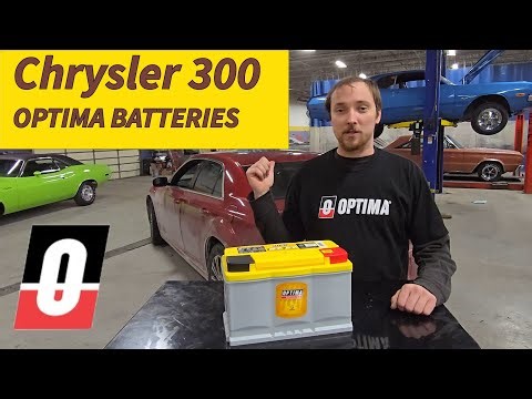 Optima DH7 Battery Replacement in a 2012 Chrysler 300 @optimabatteries