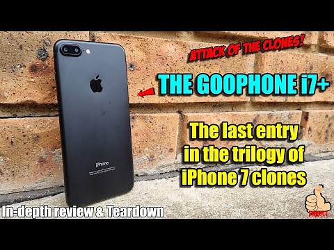 ATTACK OF THE CLONES: The GOOPHONE i7+ - A decent quality Apple iPhone 7 Plus Clone...I guess