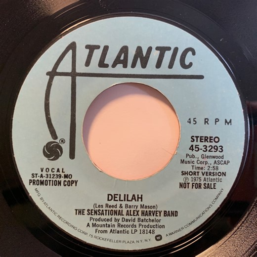 The Sensational Alex Harvey Band - Delilah