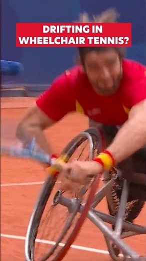 Drifting in Wheelchair Tennis?! 😮🎾 Unreal Court Control!