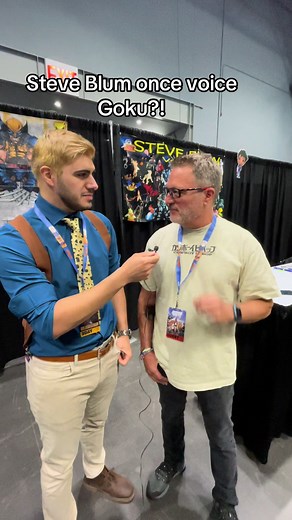 Did you know that @Steve Blum vocied Goku?! #anime #steveblum #cowboybebop #samuraichamploo #spikespiegel #mugen #dragonball #dragonballz #dragonballgt #goku #songoku #voiceover #voiceactor #weeb #otaku