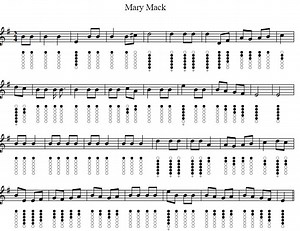Mary Mack Lyrics Chords & Sheet Music