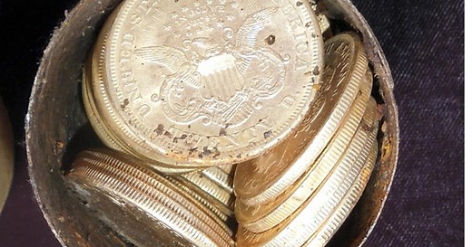 Buried treasure: California couple finds rare U.S. gold coins in backyard