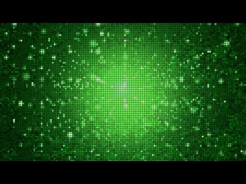 4K Green Pixels Spread Gradient 2D Motion Background 2160p