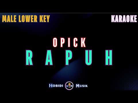 Opick - Rapuh "Male Lower Key" (Karaoke Version)