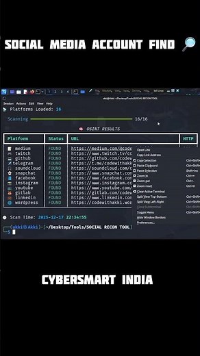 Find Social Media Account 🔎
