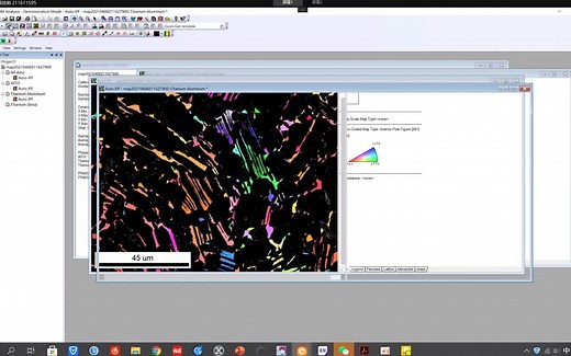 【自制】使用OIM软件进行EBSD数据简单处理
