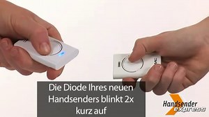 Wie programmiert man eine Fernbedienung Faac SLH