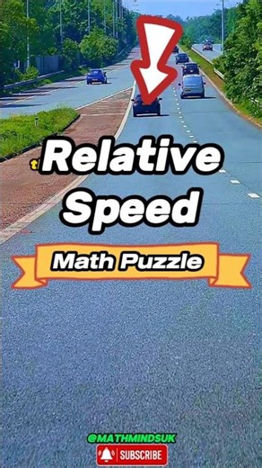 Relative Speed Math Challenge!