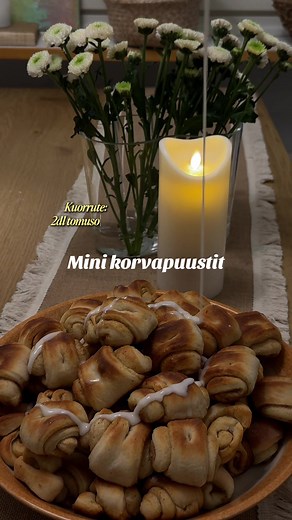 Mini korvapuustit: Super herkullinen ohje