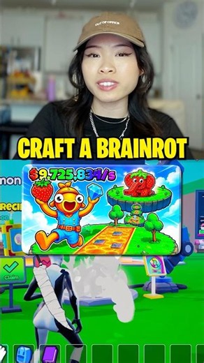 NEW GAME: Craft a Brainrot ‼️🛠️ #gaming #fortnite #brainrot