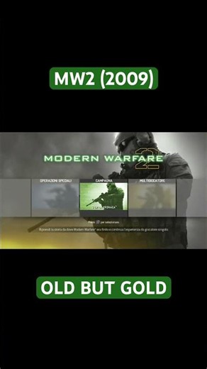 MW2 INTRO AND MENU