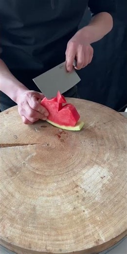 Watermelon Butterfly Carving Beautiful Design Step by StepMakea Butterfly with WatermelonEasyCarving