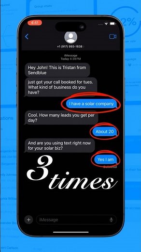 The 3 Replies Rule in SMS Marketing #iMessage #BusinessTexting #smsmarketing #sms