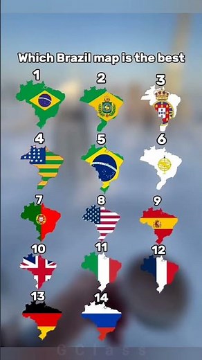 WHICH BRAZIL MAP IS BEST ? 🇧🇷 NOW VS THEN 🔥 || #viral #gclassedit #shorts