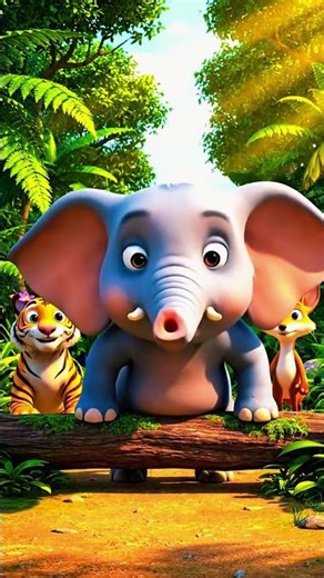 Hilarious Jungle Animals Compilation 😂 | Tiger, Fox, Deer & Elephant Funny 3D Cartoon