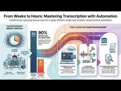 How To Finish Weeks of Transcription in Just 8 Hours