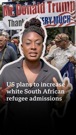 In 2025 the Trump administration began admitting to the US South Africa’s minority white citizens as refugees. This followed claims that they were victims of "racial discrimination,” a claim which the South African government denied. Close to a year after the process begun, over 50 Afrikaners have been admitted so far but according to a US contracting document there are plans to bring in 4,500 white South Africans per month as refugees. The BBC’s Mayeni Jones explains. | BBC News Africa