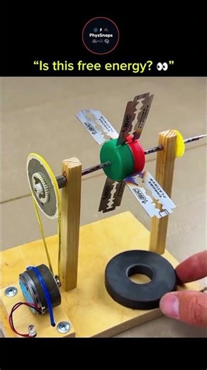 sigma science🔬| Looks like free energy…but is it?⚡| #science #physics #experiment