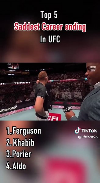 Top 5 Saddest Career Endings in UFC