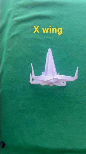 Realistic Paper X-Wing Fighter Jet—You Won’t Believe This Flight!