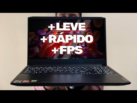 Como DEIXAR O NOTEBOOK MAIS RÁPIDO e com MELHOR DESEMPENHO | IDEAPAD GAMING 3