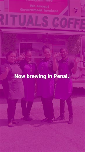 Penal, we’re here 💜 Our newest Rituals Coffee House location is officially open at Fens Compound, and we’re ready to serve you—hot coffee, cool chillers, fresh donuts and more. Stop by any day from **7AM to 8PM** and make us part of your daily routine. We can’t wait to welcome you! #RitualsCoffeeHouse #PenalOpening #CoffeeTime #NowOpen #YourDailyRitual | Rituals Coffee House - Trinidad & Tobago