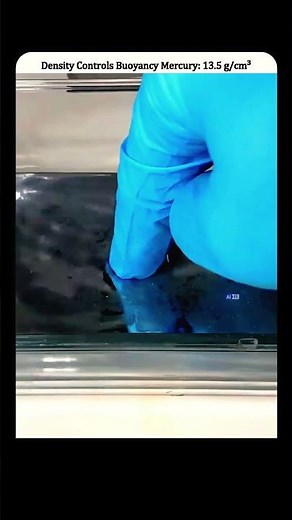 How Mercury’s Density Makes Metal Float