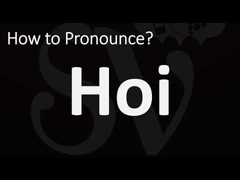 How to Pronounce Hoi? (CORRECTLY)