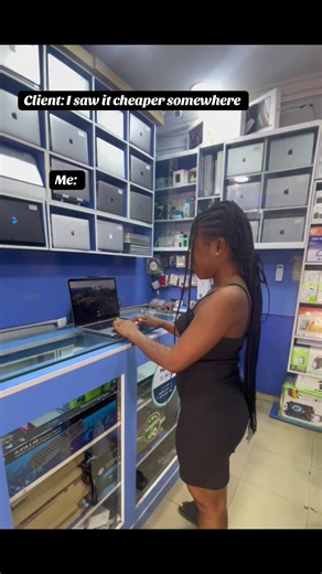 POV: Those I saw it cheaper somewhere client … 😂😂 #jeetechgadgetstoreslimited #LaptopPlug #fypシ゚viral #TechInAbuja #contentcreator