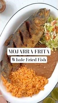 Mojarra Frita 🐟 Whole Fried Fish #friedfish #mojarras #snapper #mojarrafrita