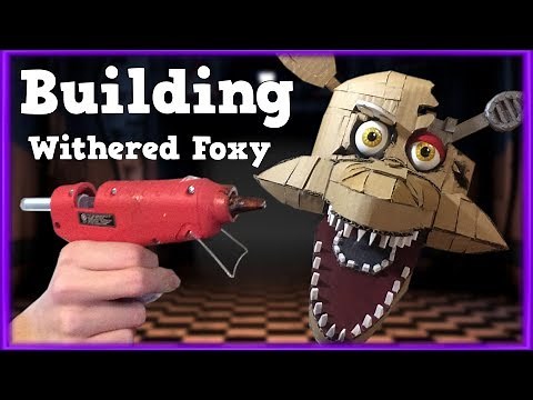 Building Withered Foxy's Head!