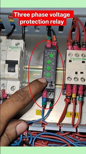 Three phase voltage protection relay| Phase sequence relay|Voltage monitoring relay|GIC relay