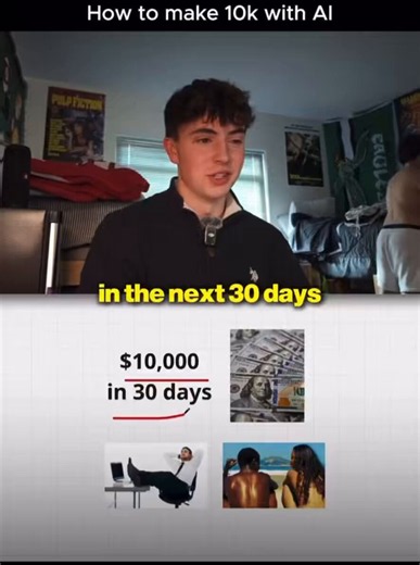 watched a 20-year-old kid casually explain how he makes $10k/month while sleeping and i’m convinced 99% of people are missing thisthe entire setup:pick a YouTube channel that posts often. drop the link into one tool. plug in your TikTok, Instagram, YouTube Shorts. close the laptop.from that point on, AI does everything catches every new upload, slices the viral moments, captions them, blasts them across every platform.> 1M views ≈ $2,000>zero editing, zero posting, zero stress> 10 min to set up,