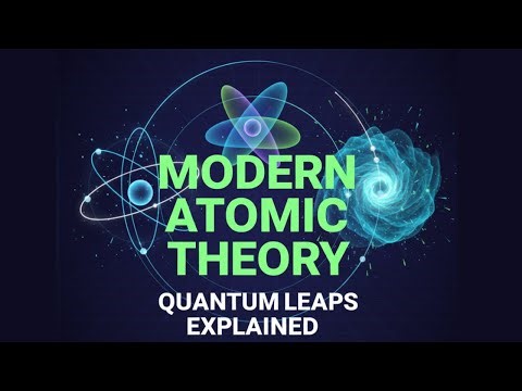 Modern Atomic Theory || ATOM AND MOLECULES || 10TH SCIENCE #atomandmolecules