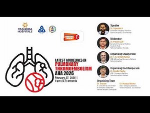 Latest Guidelines In Pulmonary Thromboembolism AHA 2026 | Emergency Medicine Webinar