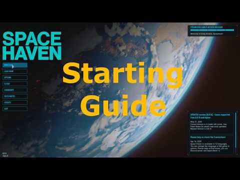 Space Haven - Starting Guide