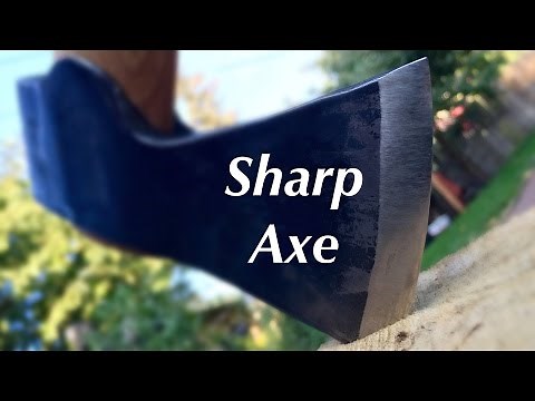 How to Sharpen an Axe