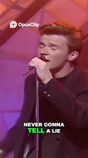 Rick Astley's Iconic 'Never Gonna Give You Up' Live Performance