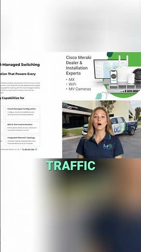 Cisco Meraki MS: Power, Security, and Visibility Explained #shorts
