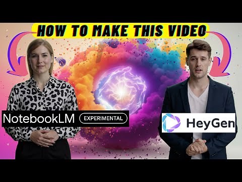 NotebookLM & Heygen: Creating AI Video Avatar Podcasts Tutorial