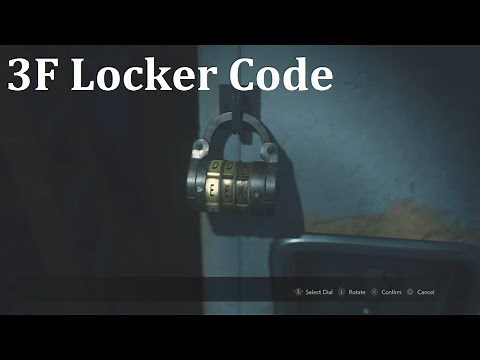 Resident Evil 2 Remake - 3F Locker Code