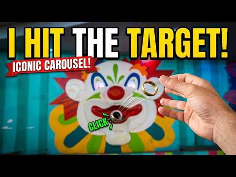 Looff Carousel Santa Cruz Boardwalk POV | I Hit the Target on the ICONIC Carousel!
