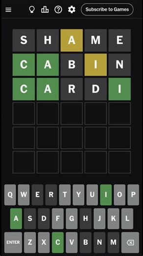 Wordle - December 02, 2025 #wordle #wordleanswer #wordlepuzzle