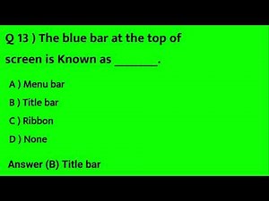 MS PAINT MCQ #Class 2#some quiz questions 3 of ms paint