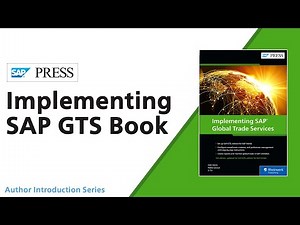 Introducing the Implementing SAP Global Trade Services Book