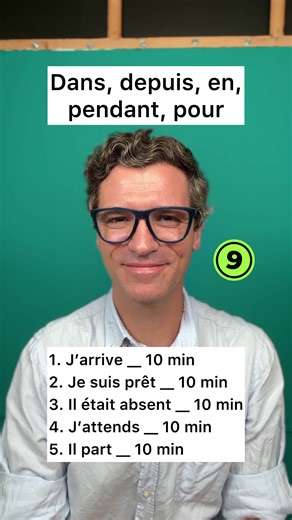 Comprendre les prépositions de temps en français